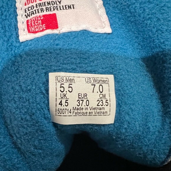 Unisex Vans Blue Sk8 High Top Shoes - Picture 9 of 10